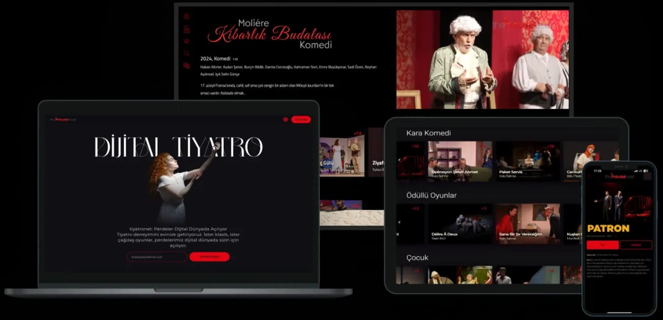 Tüm cihazlarda thehouseseat